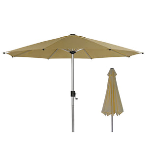 Galaxy Solar COB RGB 10ft Aluminum Market Umbrella