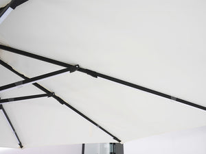 Galaxy 5V Solar Dual-Tone 10ft Steel Market Umbrella