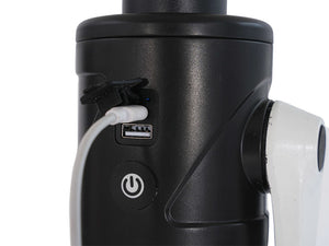 Galaxy 5V Solar Dual-Tone 10ft Steel Market Umbrella