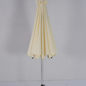 Galaxy Solar COB RGB 10ft Aluminum Market Umbrella