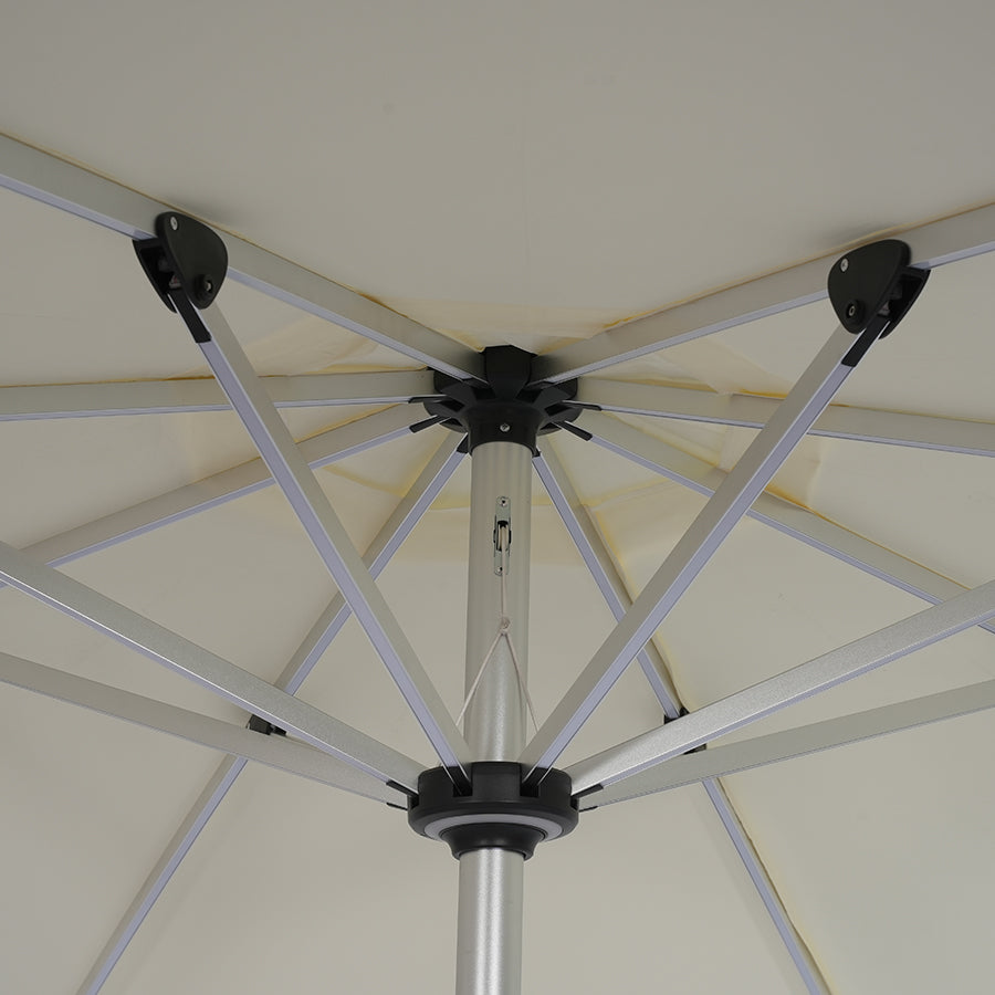 Galaxy Solar COB RGB 10ft Aluminum Market Umbrella