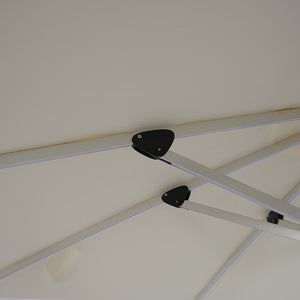 Galaxy Solar COB RGB 10ft Aluminum Market Umbrella