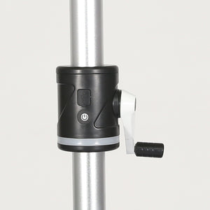 Galaxy Solar COB RGB 10ft Aluminum Market Umbrella