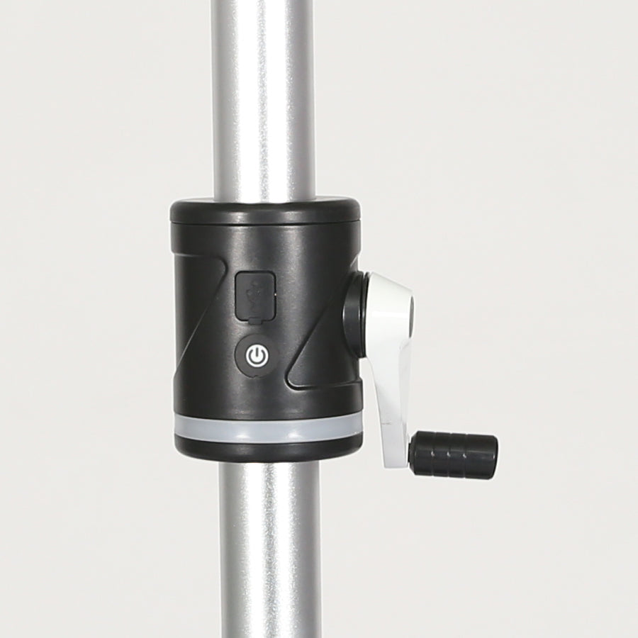 Galaxy Solar COB RGB 10ft Aluminum Market Umbrella