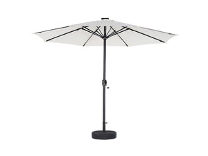 Galaxy 5V Solar Dual-Tone 10ft Steel Market Umbrella