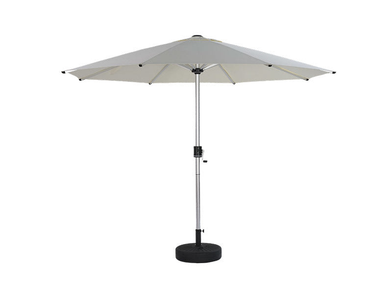 Galaxy 12V Solar Dual-Tone 10ft All-Aluminum Commercial Umbrella
