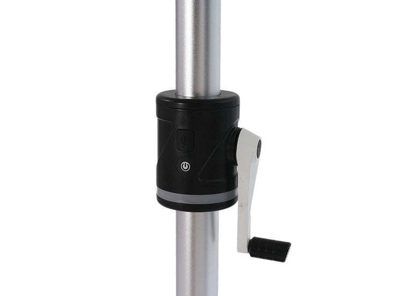 Galaxy 12V Solar Dual-Tone 10ft All-Aluminum Commercial Umbrella